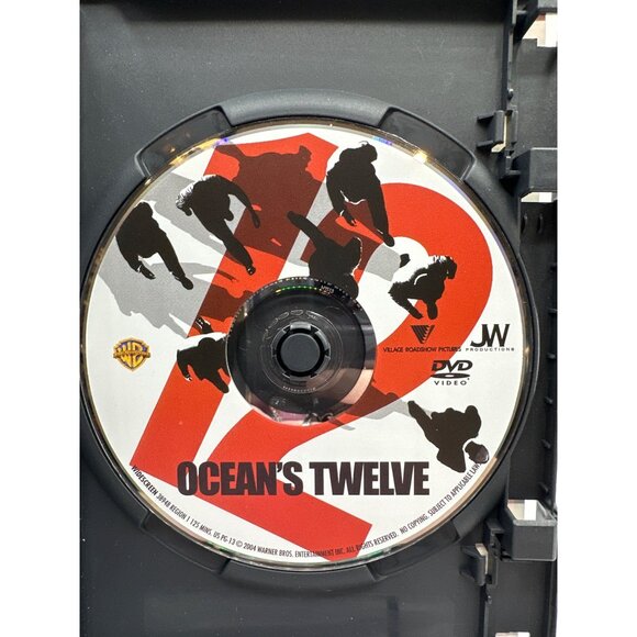 Ocean's Twelve DVD George Clooney Brad Pitt Matt Damon Julia Roberts Andy Garcia - Picture 3 of 4